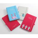 Image of Made in Britain,  Designer Full Colour A5 Casebound Notebook with Elastic Strap