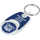 Image of Recycled Pop Coin Trolley Keyring