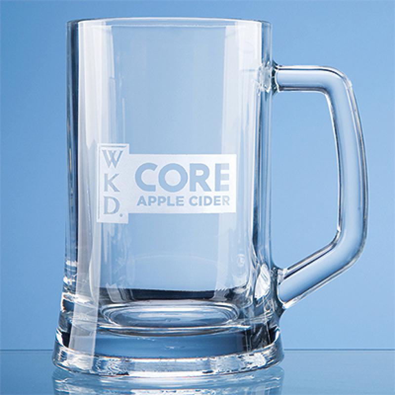 Image of 0.67 Litre Large Plain Straight Sided Tankard
