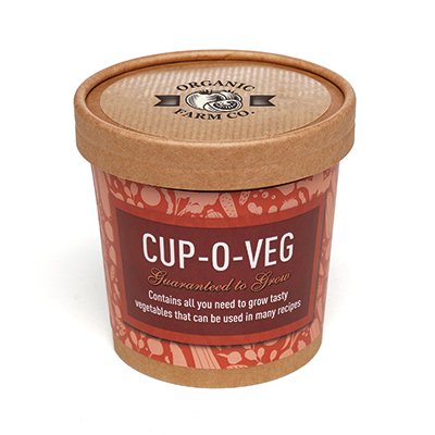 Image of Natural Cup-O-Veg Grow Kit